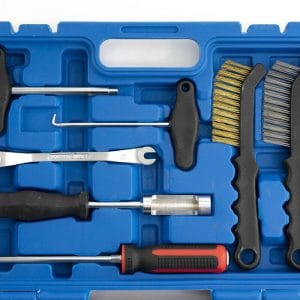 Set de instrumente pentru intretinere si asamblare frane 15 buc