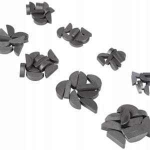Set pene disc pentru imbinare arbore, 80 piese
