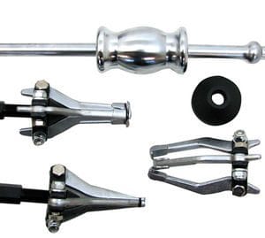 Presa extras rulmenti interiori cu ciocan culisant, 8 – 58 mm, 6 piese