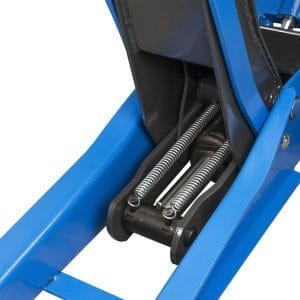 Cric crocodil dublu cilindru talie joasa 3t profesional, 75 mm-505 mm