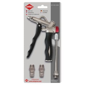 Pistol profesional de suflat reglabil cu tija lunga de 190mm, Airpress