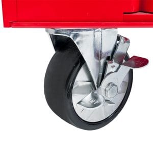 Dulap scule pentru atelier, 7 sertare, Airpress, Otel, 945 x 458 x 608 mm, Rosu