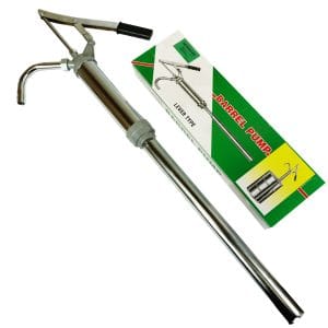 Pompa manuala ulei pentru butoaie de 60-205 L, Silver