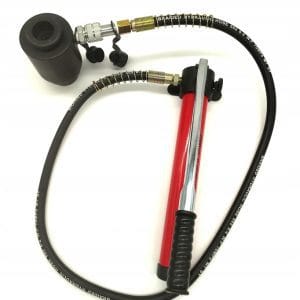 Trusa presa hidraulica de gaurit tabla 15 tone, 63-114 mm