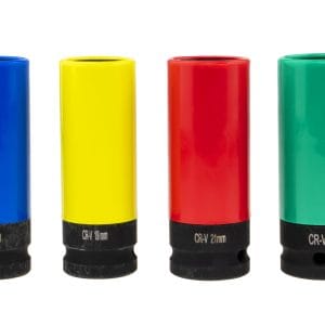 Set tubulare jante aliaj, 17-22mm, 4 piese