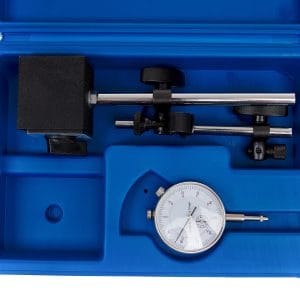 Ceas comparator cu suport magnetic