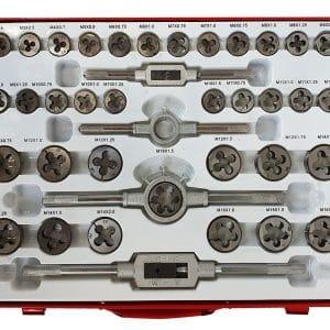 Trusa filiere cu tarozi 110 piese metric, M2-M18