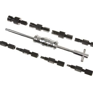 Set extractor de rulmenti cu prindere interioara, 9 piese