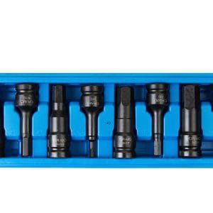 Trusa biti imbus de impact H5-H19, 1/2, 8 piese