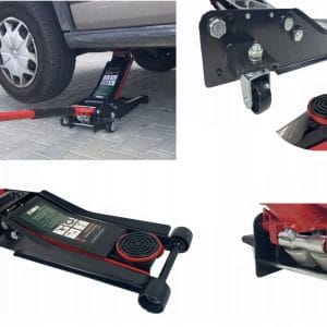 Cric crocodil hidraulic de 3 tone, 75-510mm, profesional RockForce