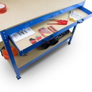 Banc de lucru 55X115X140 cm, Albastru