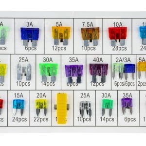 Set de sigurante auto 2A-40A, 300 piese