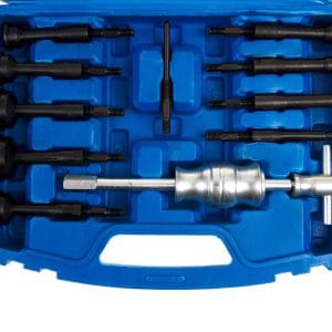 Presa extras rulmenti interiori cu ciocan culisant, 8 – 58 mm, 16 piese