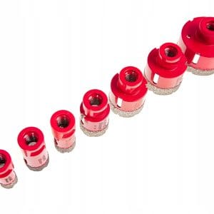 Set 11 carote diamantate M14, dimetru 6-68 mm