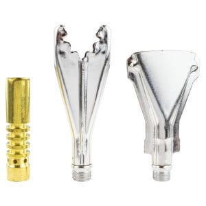 Arzator universal pentru incalzire si ardere cu 3 varfuri, 6 piese