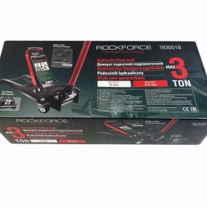 Cric crocodil hidraulic de 3 tone, 75-510mm, profesional RockForce