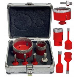 Set 6 carote diamantate M14, dimetru 6-68 mm