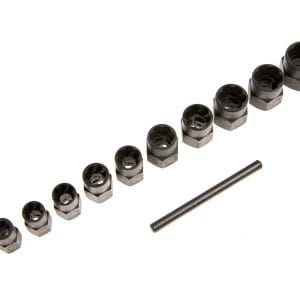 Set extractor suruburi si piulite deteriorate, 11 piese