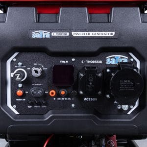 Generator curent profesional tip inverter 5.5 kW, benzina, 9 cp, pornire electrica, 1x16A (230V), 1x32A (230V), 12V, bobina cupru