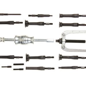 Presa extras rulmenti interiori cu ciocan culisant, 8 – 58 mm, 16 piese