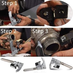 Dispozitiv universal pentru refacut filete, 25 - 130 mm