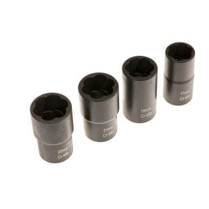 Trusa extractor suruburi si piulite deteriorate 17-22mm , 5 piese