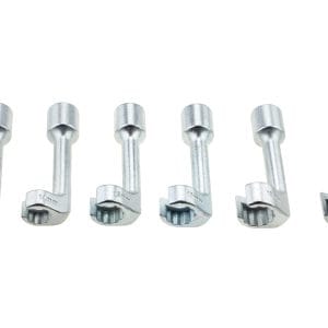 Set chei tubulare pentru conducte injectoare de 1/2", 6 piese