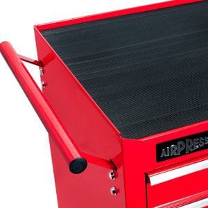 Dulap scule pentru atelier, 7 sertare, Airpress, Otel, 945 x 458 x 608 mm, Rosu