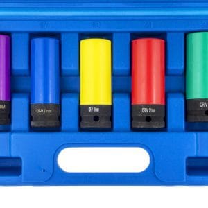 Set tubulare jante aliaj, 15-22mm, 5 piese