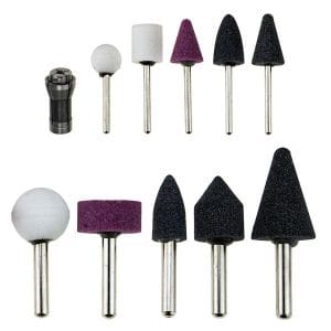 Set polizor pneumatic cu accesorii Profesional STT-R11, 13 piese