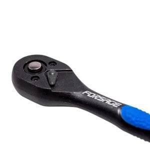 Clichet drept 1/2" 72 dinti ,maner anti-alunecare