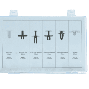 Set clipsuri cleme auto de plastic, BMW, 290 piese