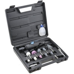 Set polizor pneumatic cu accesorii Profesional STT-R11, 13 piese