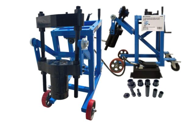 Presa hidraulica pentru bolturi (pivoti) fuzeta de camioane ,75 tone