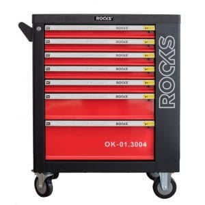 Dulap Profesional pentru Scule Rooks cu 235 Piese