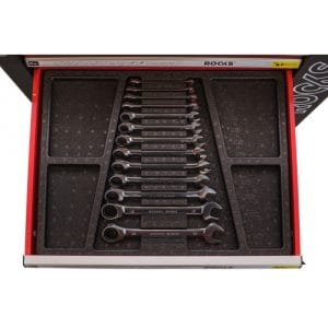 Dulap Profesional pentru Scule Rooks cu 235 Piese