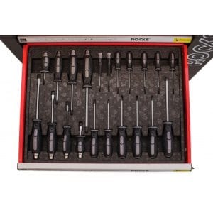 Dulap Profesional pentru Scule Rooks cu 235 Piese