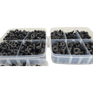 Set clipsuri cleme auto de plastic, universale, 620 piese
