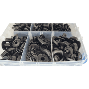 Set clipsuri cleme auto de plastic, universale, 620 piese