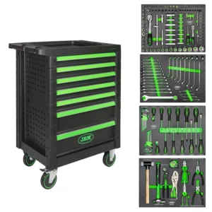Pachet dulap scule 176 piese JBM+Cric crocodil 3.5T+2 Capre sustinere 3T