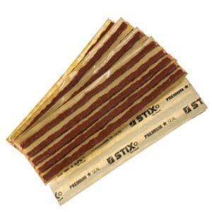 Set snururi pentru reparatii anvelope 6 MM, 8" / 200 mm, maro, 25 buc, Stix