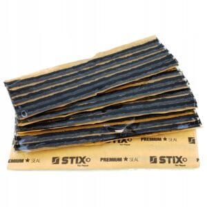 Set snururi pentru reparatii anvelope 6 MM, 8" / 200 mm, negru, 25 buc, Stix
