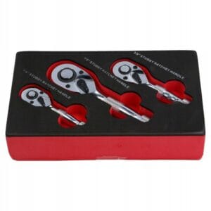 Set mini antrenor clichet 1/4" - 3/8" - 1/2", 3 piese
