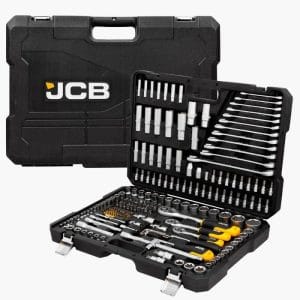 Trusa de chei tubulare profesionale 1/4', 3/8', 1/2', JCB, 216 piese