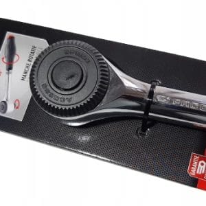 Antrenor clichet cu maner rotativ 1/2" - 60 de dinti Facom