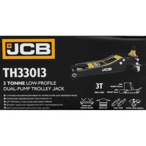 Cric crocodil hidraulic de 3 tone, 75-505mm, profesional JCB