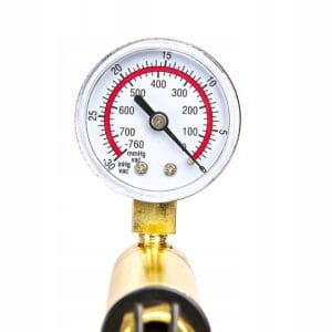 Pompa tester presiune si vacuum cu adaptoare, -1 Bar