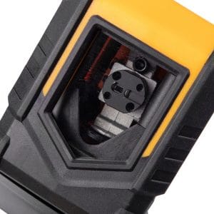 Nivel cu laser, laser cu linie incrucisata verde, autonivelant + trepied, JCB, Negru/Portocaliu