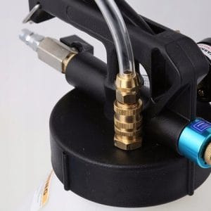 Pompa pneumatica pentru transfer ulei cutii de viteze 8l, 13 adaptoare