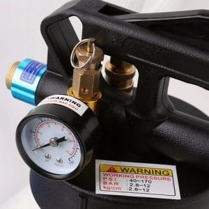 Pompa pneumatica pentru transfer ulei cutii de viteze 8l, 13 adaptoare
